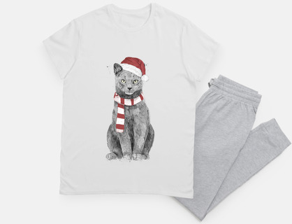 gato de navidad