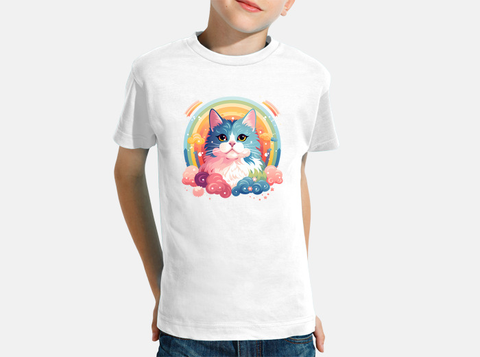 Camiseta gato niña deals
