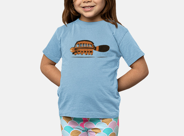 Gatobus catbus totoro kids t shirt tostadora