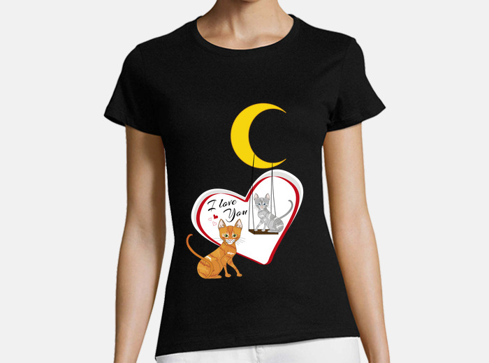 T shirt con gatti store