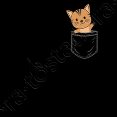T shirt gatto nel taschino gatti divertenti pe. tostadora