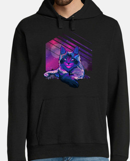 gatto maine coon glitch effetto gatti