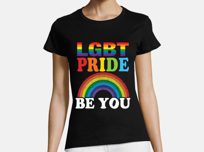 Awesome Rainbow Flag, LGBTQ Gay Lesbian Pride Gift' Unisex Jersey