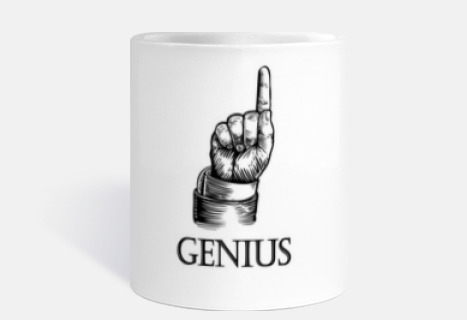 GENIUS taza