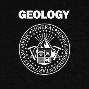 T-shirt geology rock s