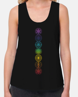 geometría sagrada 7 chakras arte espiri