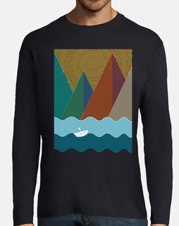 geometry mountains and waves
