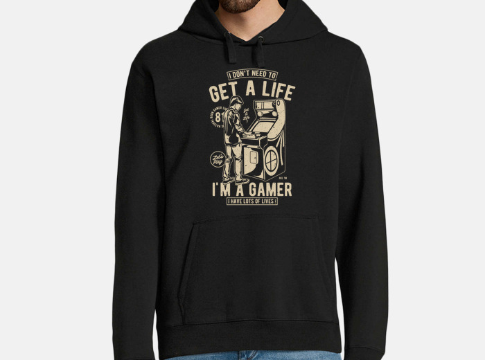 Get a life hoodie sale