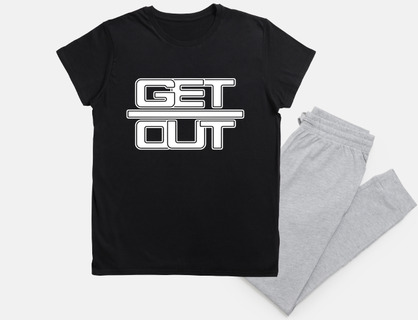 GET OUT white