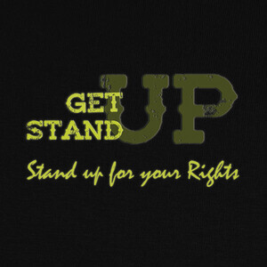 Playeras Get Up, Stand Up. Bob Marley