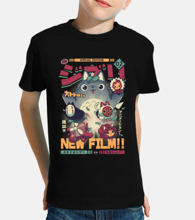 ghibli miyazaki totoro mononoke ponyo kids t-shirt