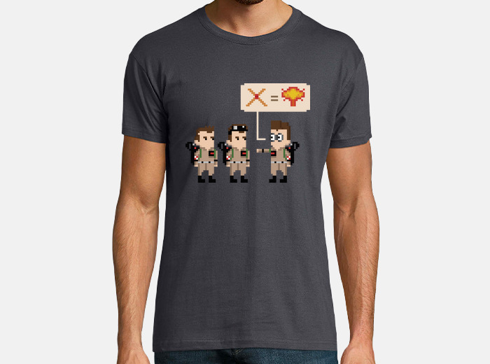 Homme PIXEL EVOLUTION T-shirt GHOSTBUSTERS SOS FANTOMES
