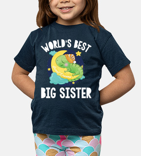 Gift for Big Sister Cute Iguana on Moon