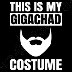 Gigachad costume meme halloween costume