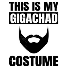 Gigachad costume meme halloween costume