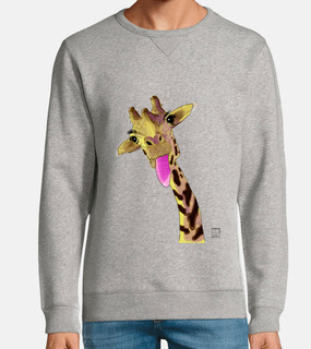 giraffa amichevole