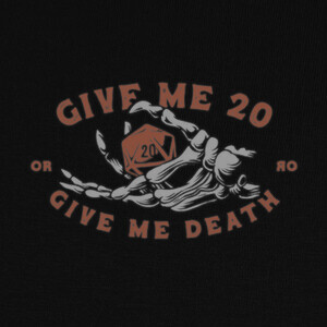 Camisetas Give me 20 or give me death