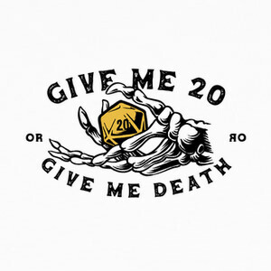 T-shirt dammi 20 o dammi d eat h - bianco