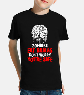gli zombi eat brain rosso