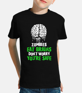 gli zombi eat brain verde