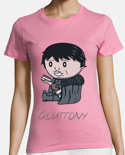 Gluttony- Camiseta mujer