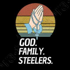 God Family Steelers Veterans Day Parade Hoodie