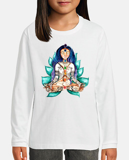 goddess chakras child long sleeve