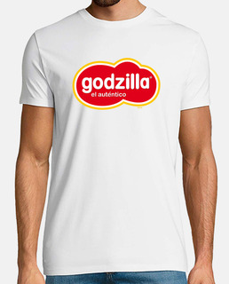 Godzilla el auténtico camiseta chico