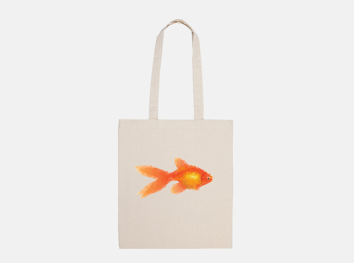 Bolso tote bag peces Aquarium