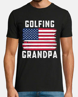golf abuelo bandera americana 4 de juli