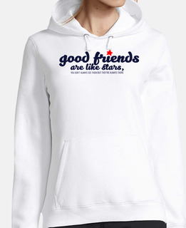good friends are like star