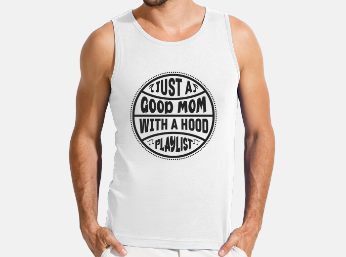 Good mom hood playlist gift mom gift t shirt tostadora