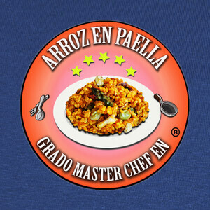 Camisetas Grado Master Chef en Paella