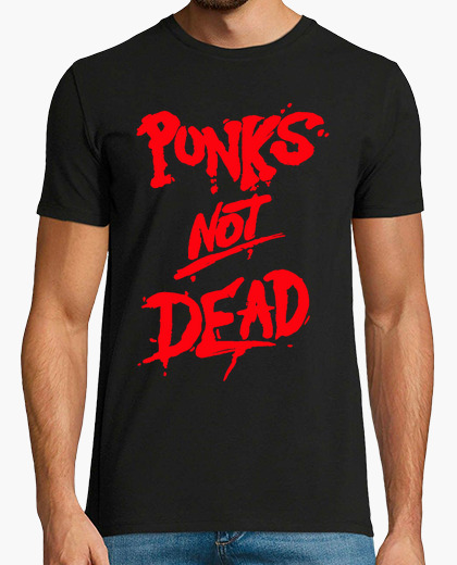 Graffiti punks not dead t-shirt