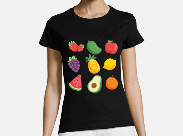 Camiseta gran camisa de frutas mixtas laTostadora