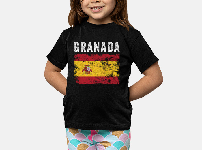 Camiseta niño bandera de España 