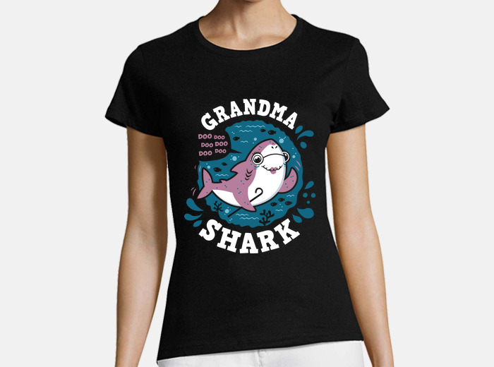 Grandma Shark Shirt Doo Doo Doo Matching Family Pajamas Grandma Shark Shirt Doo Doo Doo Matching Family Pajamas