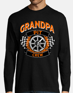 Grandpa Pit Crew Race Car Matching