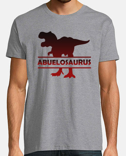 grandparents dinosaur short sleeve t-shirt for grandpa dinosaur