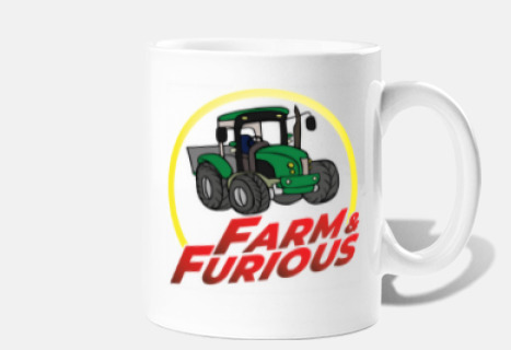 granja y furioso - humor tractor