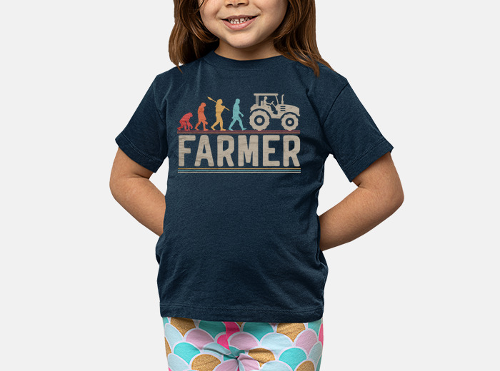 Camisetas niños granjero evolución... | laTostadora