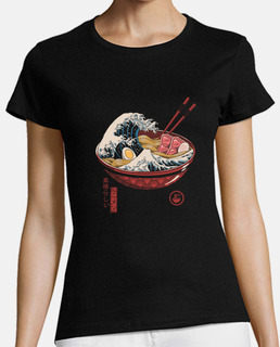 great ramen wave shirt women