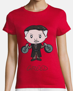 Greed- Camiseta mujer