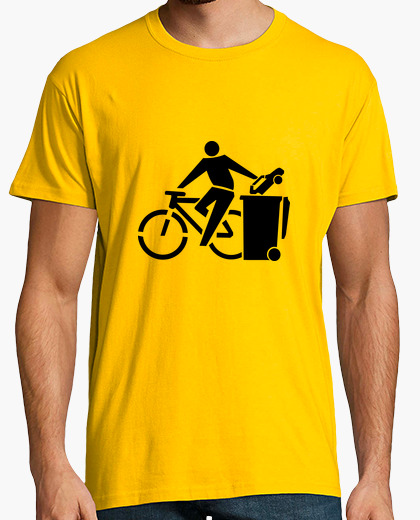 Green bike t-shirt