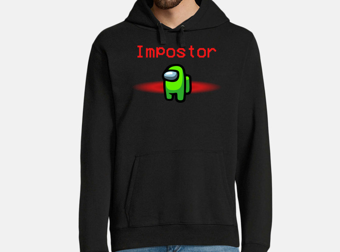 Green impostor among us hoodie tostadora