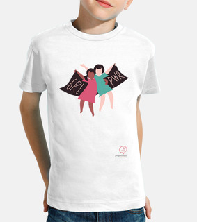 grl pwr - manica corta, bianco
