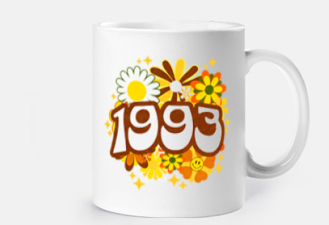 Groovy 1993 Donna 30 Anni Compleanno