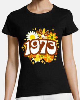 Groovy Retro 1973 Woman 50th Birthday
