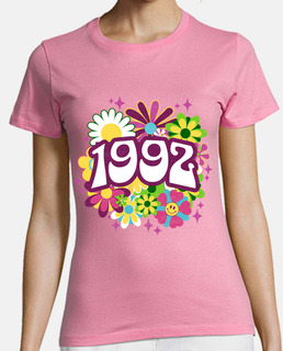 Groovy Retro 1992 Woman 30th Birthday