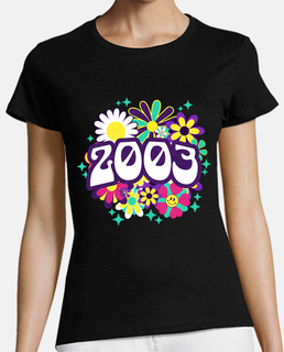 Groovy Retro 2003 Woman 20th Birthday